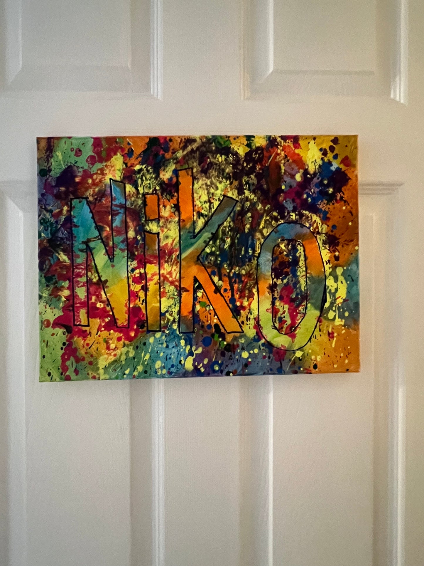 Squirt Gun Painting