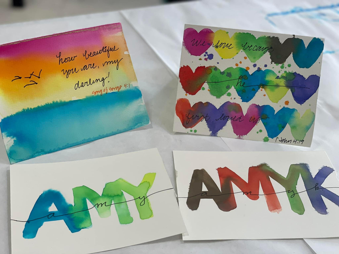 Watercolor Greeting Cards