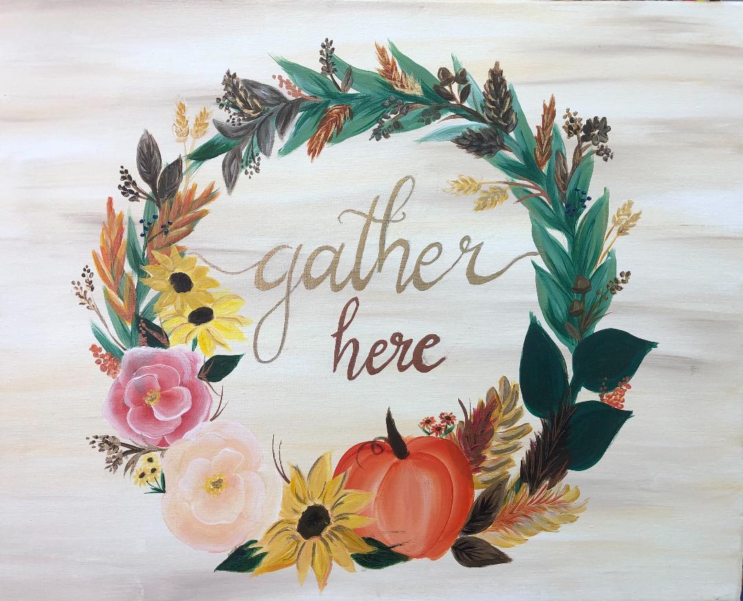 Gather Here Wreath
