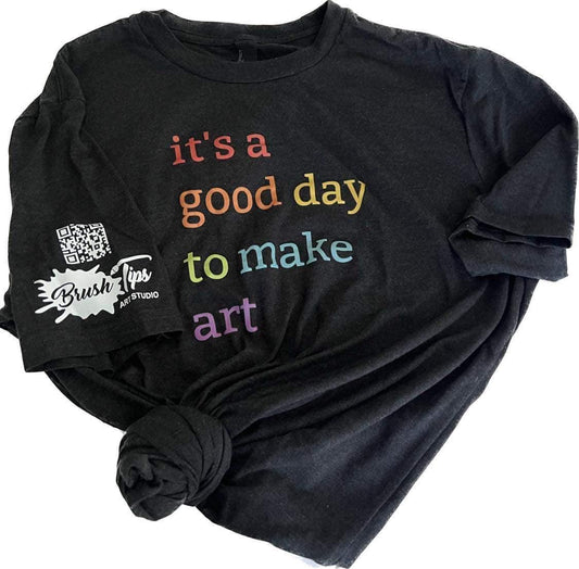 Brush Tips Art T-Shirts - Brush Tips Art Studio