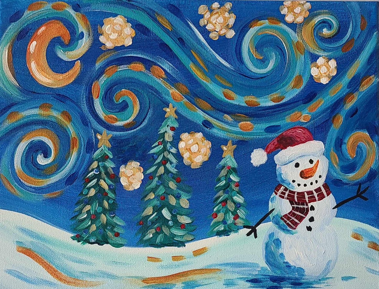 Van-Go Christmas - Brush Tips Art Studio