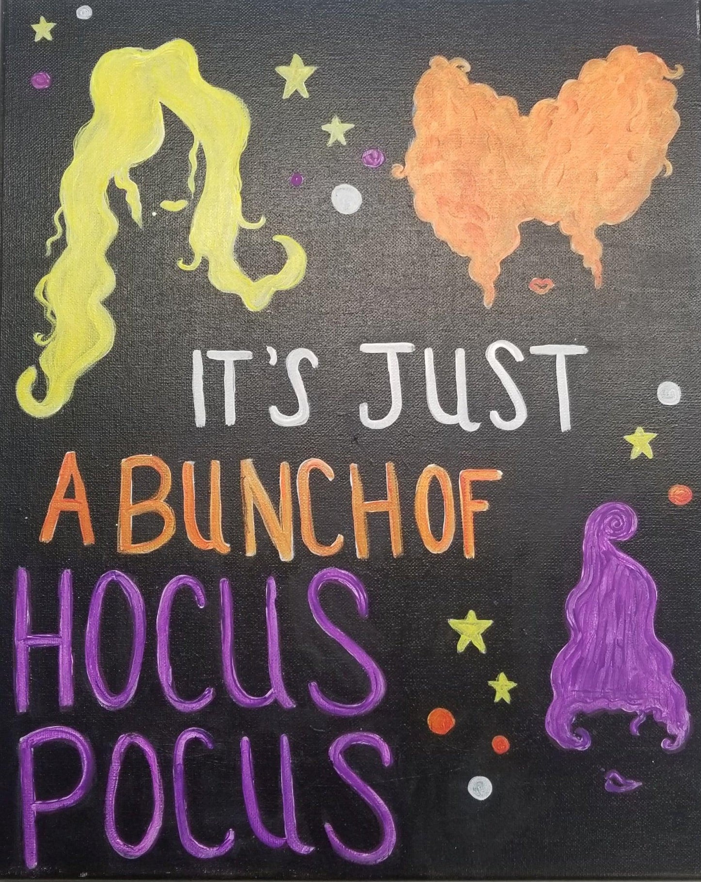 It's Just a Bunch of Hocus Pocus - Brush Tips Art Studio