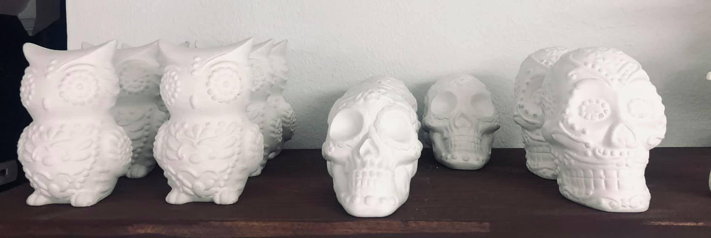 Ceramic Halloween - Brush Tips Art Studio