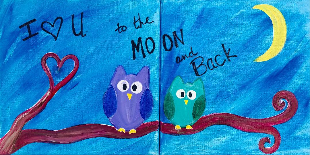 Kids: Mom and Me Painting Class - Brush Tips Art Studio