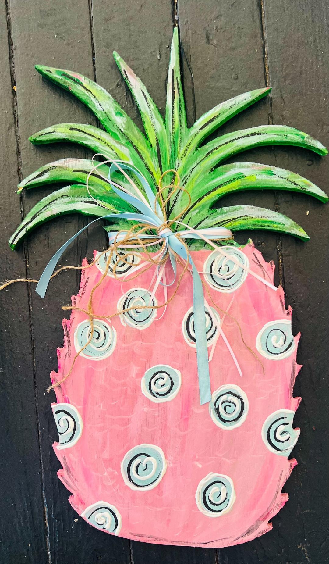 Wood Pineapple