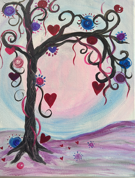 Whimsical Love Tree