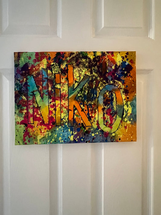 Squirt Gun Painting