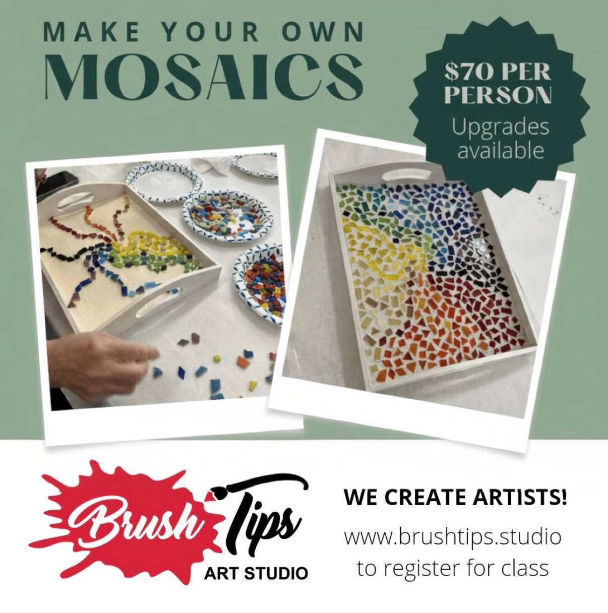 Mosaic Art Class