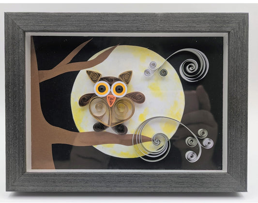 Owl Paper Quilling Class