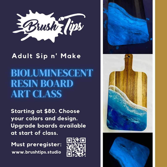 Bioluminescent Resin Board