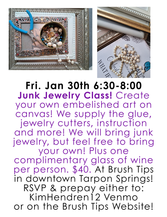 Junk Jewelry Art Class