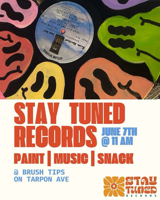 Stay Tuned Record Painting Event
