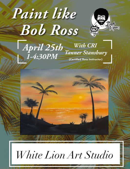 Bob Ross Painting Class