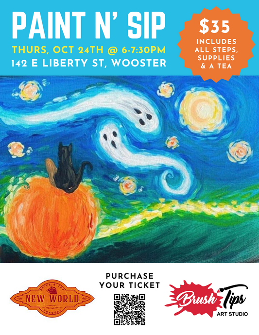 Paint N' Sip @ New World Wooster