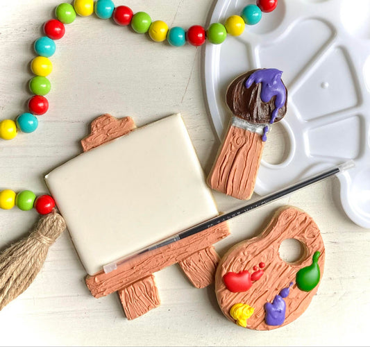 Bob Ross Cookie Decorating Class