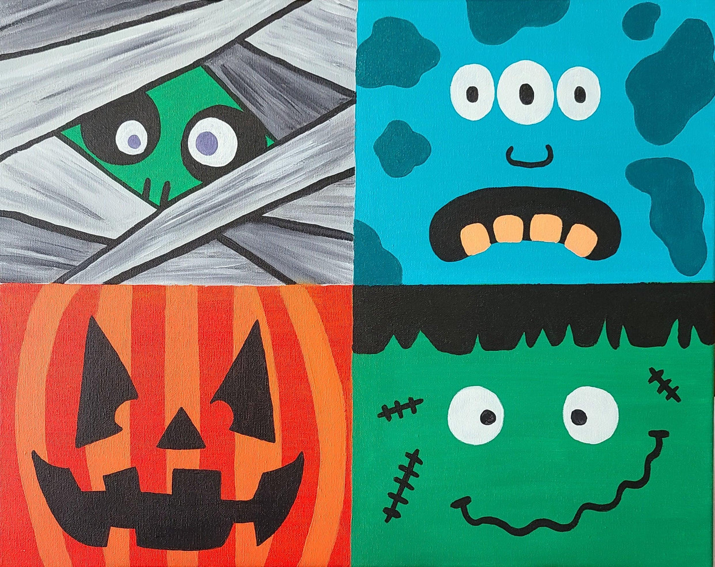Pick a Spooky Painting III - Brush Tips Art Studio