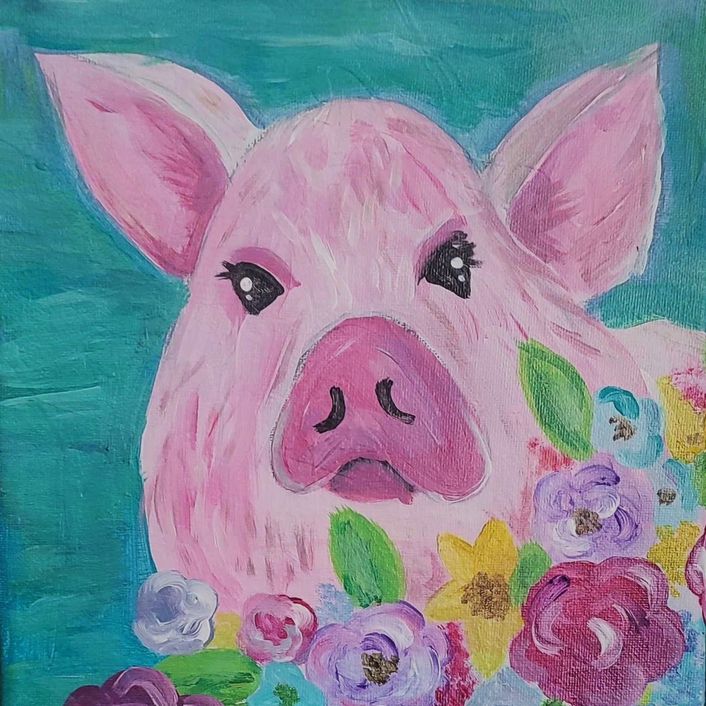 Piggy (small canvas)