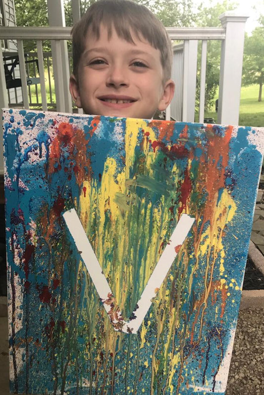 Squirt Gun Painting