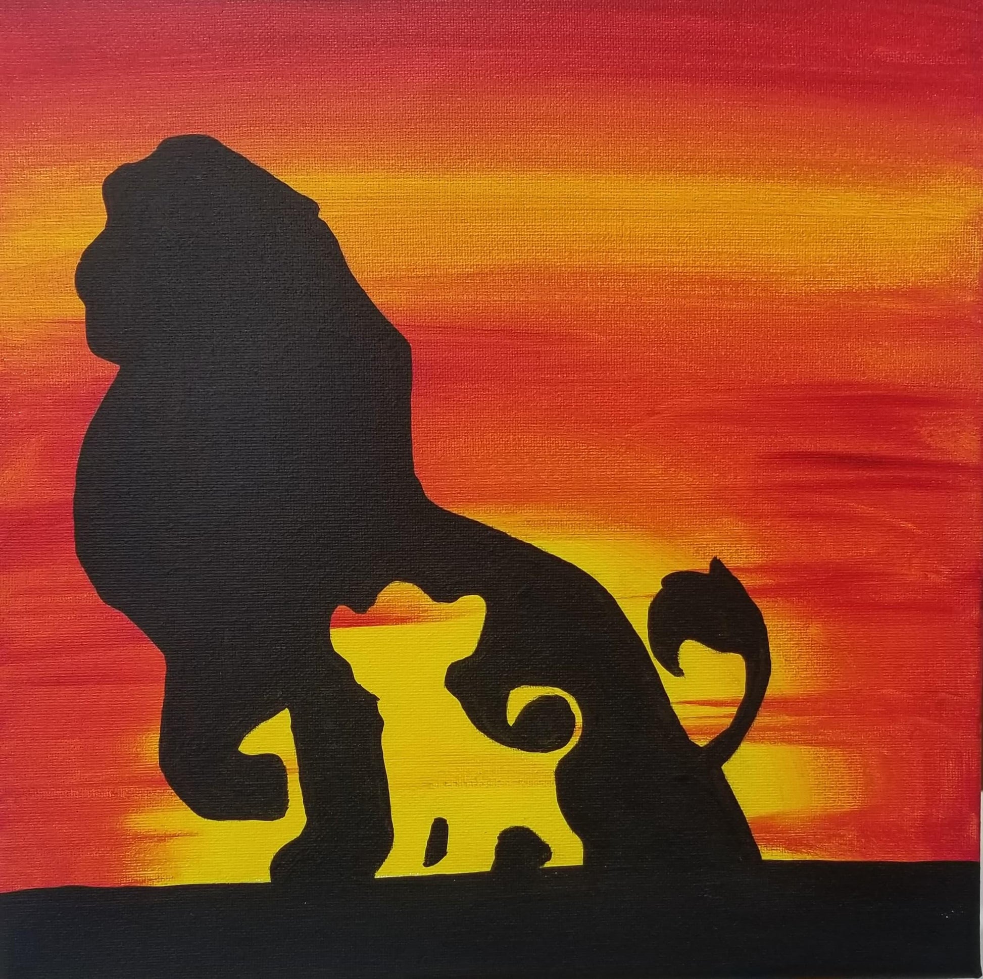 Lion King - Brush Tips Art Studio