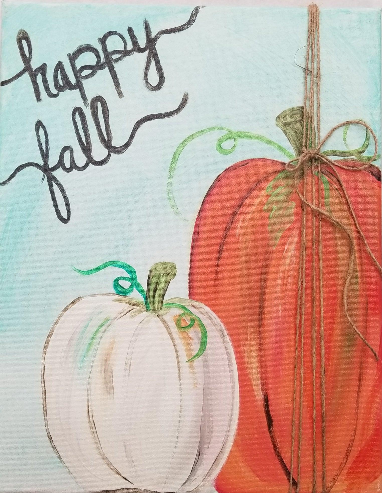 Happy Fall - Brush Tips Art Studio