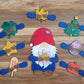 Gnome Holiday Wood Kit - unpainted - Brush Tips Art Studio