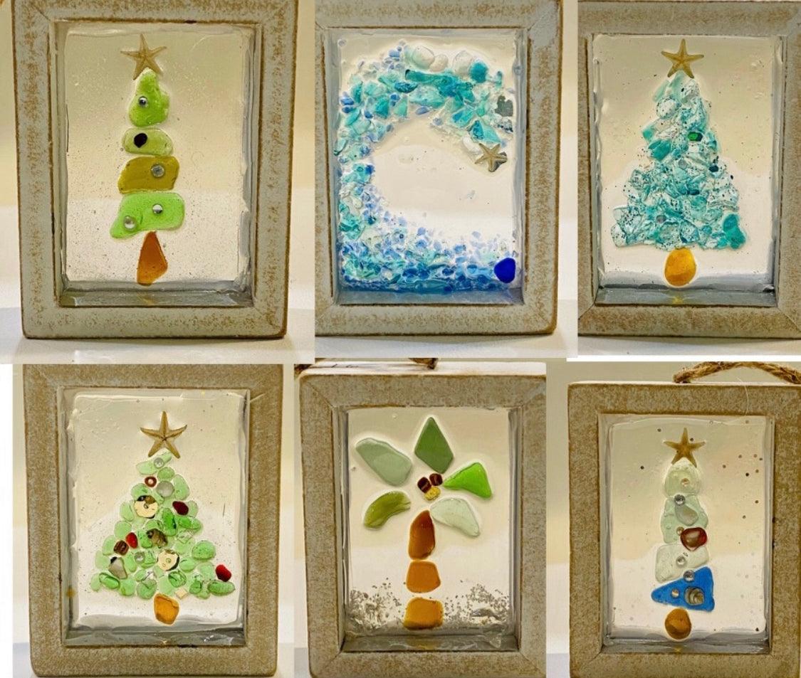 Resin Frame Ornament - Brush Tips Art Studio