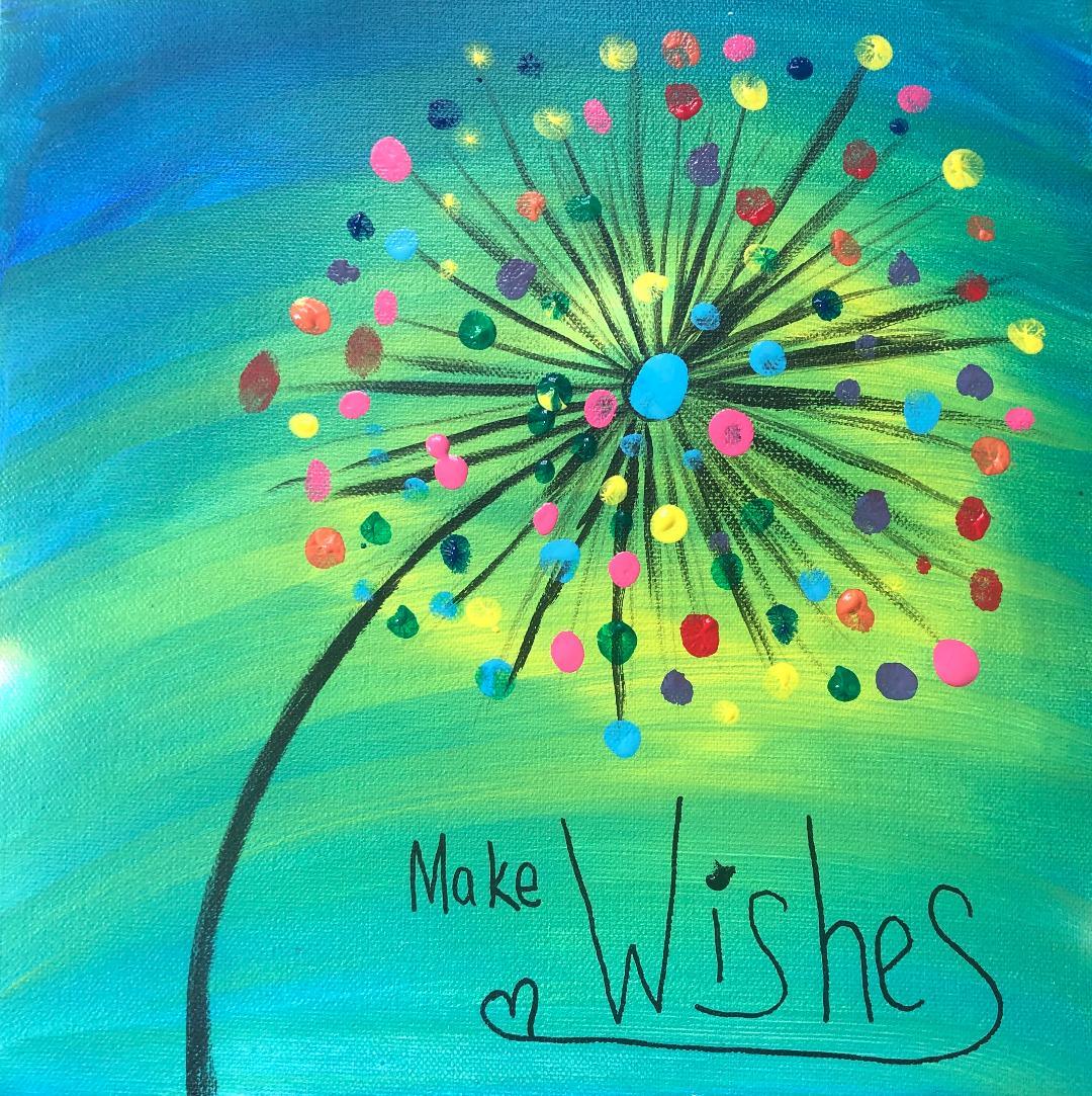 Make Wishes - Brush Tips Art Studio