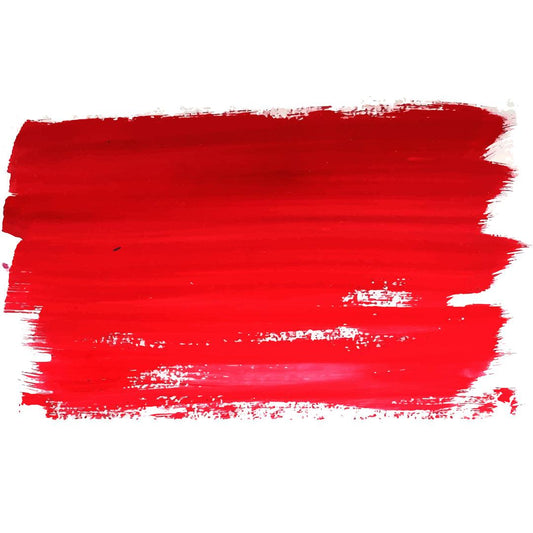 2oz Red Acrylic Paint - Brush Tips Art Studio